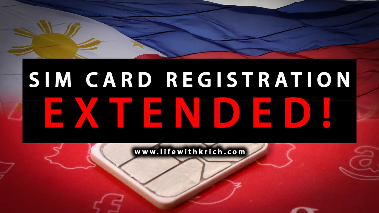 sim card registration extended 90 days